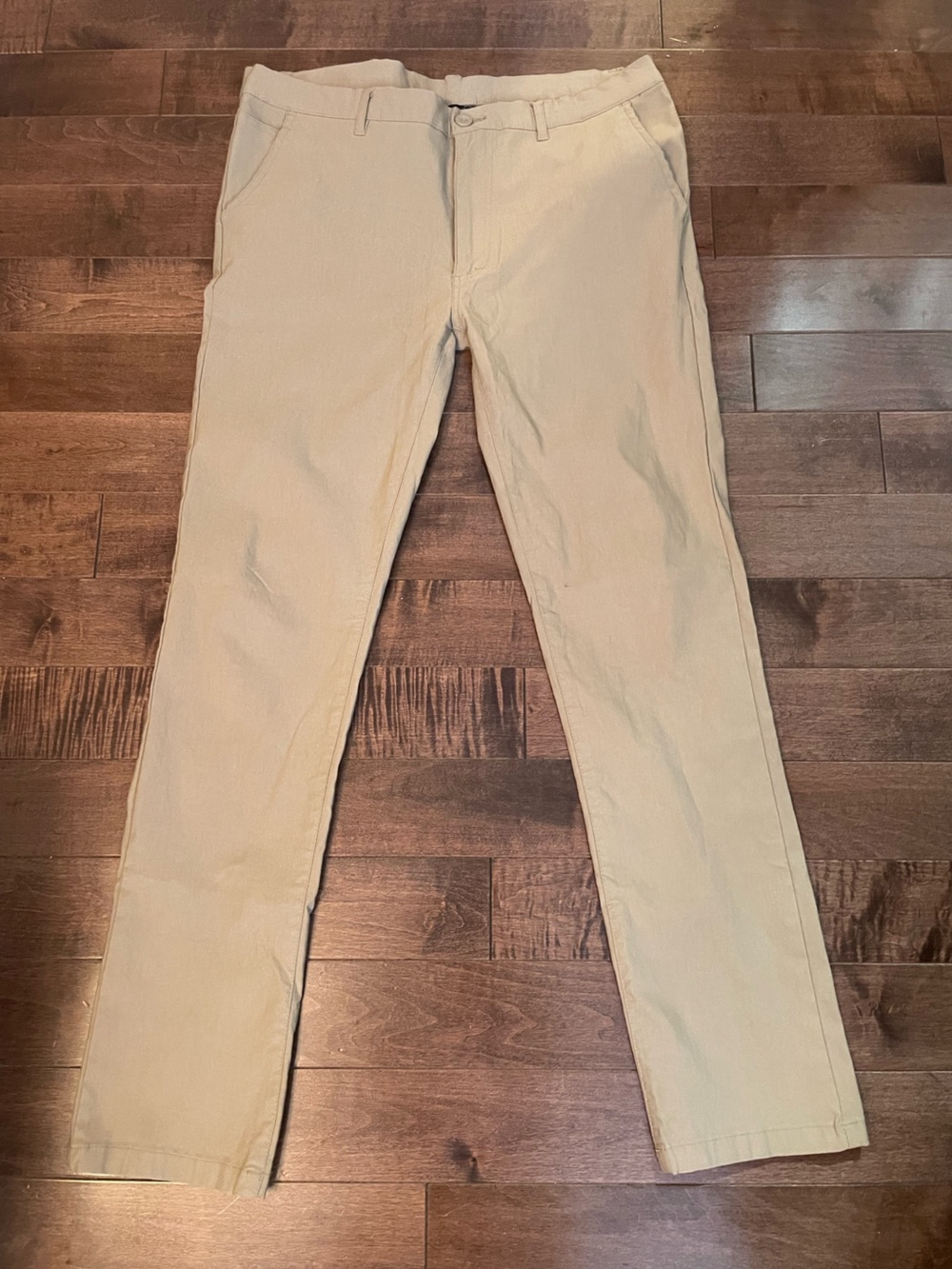 Galaxy By Harvic Khaki Chino Pants - Light Beige
